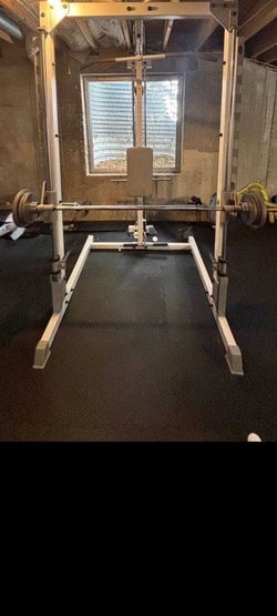 Smith machine home gym