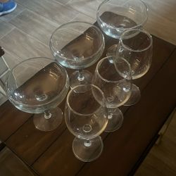 Wine &  margarita glassware