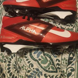 Nike Alpha Menace 4 Pro Football Cleats FD7037-600 Men's Size 12.5