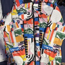 PUMA International Lab Track Jacket and Pants in a Multicolor 