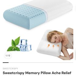 Memory foam pillow