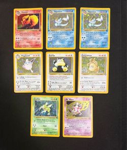 Pokémon Vintage Jungle Set Holo Card Lot