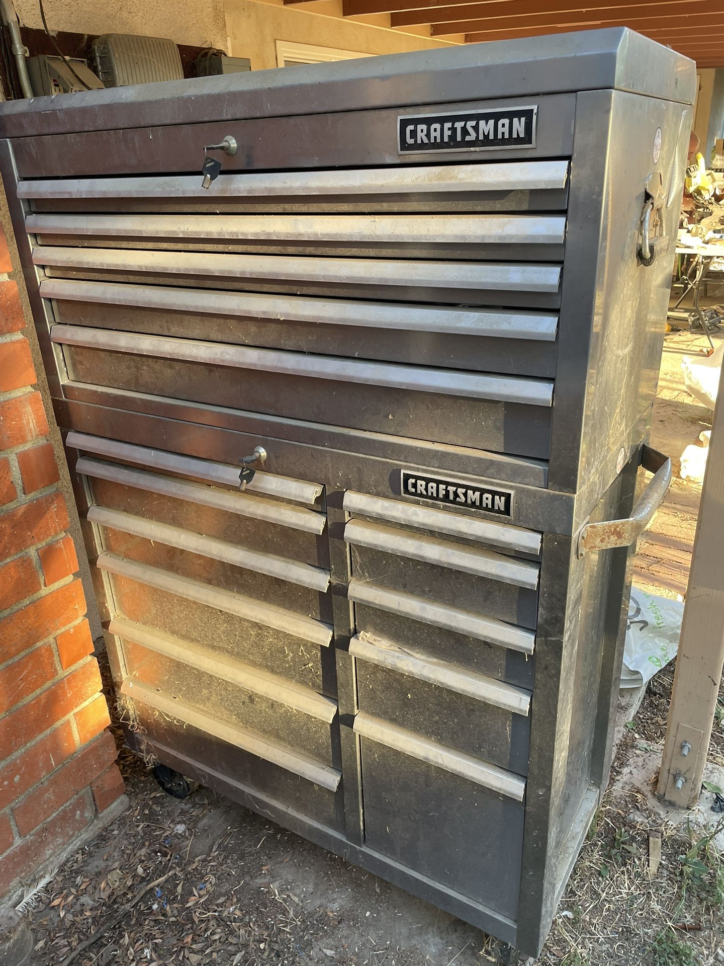 Craftsman Toolbox And Tools 40”