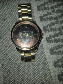 Gold watch