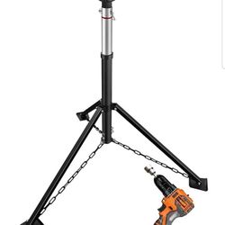 King Pin Tripod Stabilizer Jack for 5th Wheel Trailer Rv, (Allow Drill Adjust),