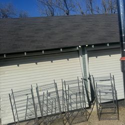 Commercial, heavy duty shelves