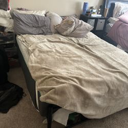 Bed Frame And Mattress 