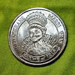 Vintage 2012 Mardi Gras Krewe of Iris Coin/Token