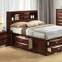 New Transitional Bed. Black Or Cherry 🍒. Free Delivery!