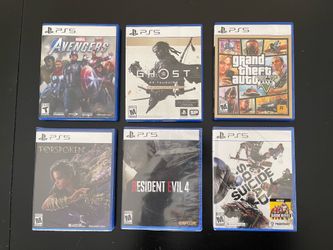 Lot of PS5 PlayStation games - Some new