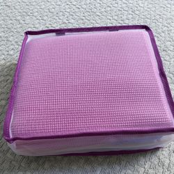 Folding Yoga Mat, Towel and Case