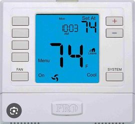 Termostato, 5-1-1 día programable, etapas 3 calor/2 frío