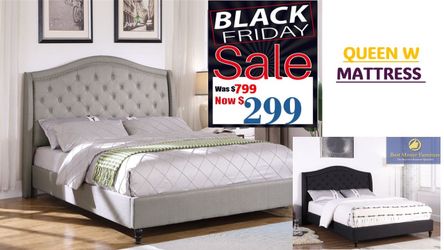 Queen Bed frame set