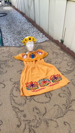Girl costume Halloween Sz. 4-8. Year day of the dead Halloween Catrina costumes