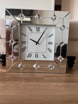 Mirrored Wall Clock
