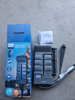 New Digital Yard Stake Timer