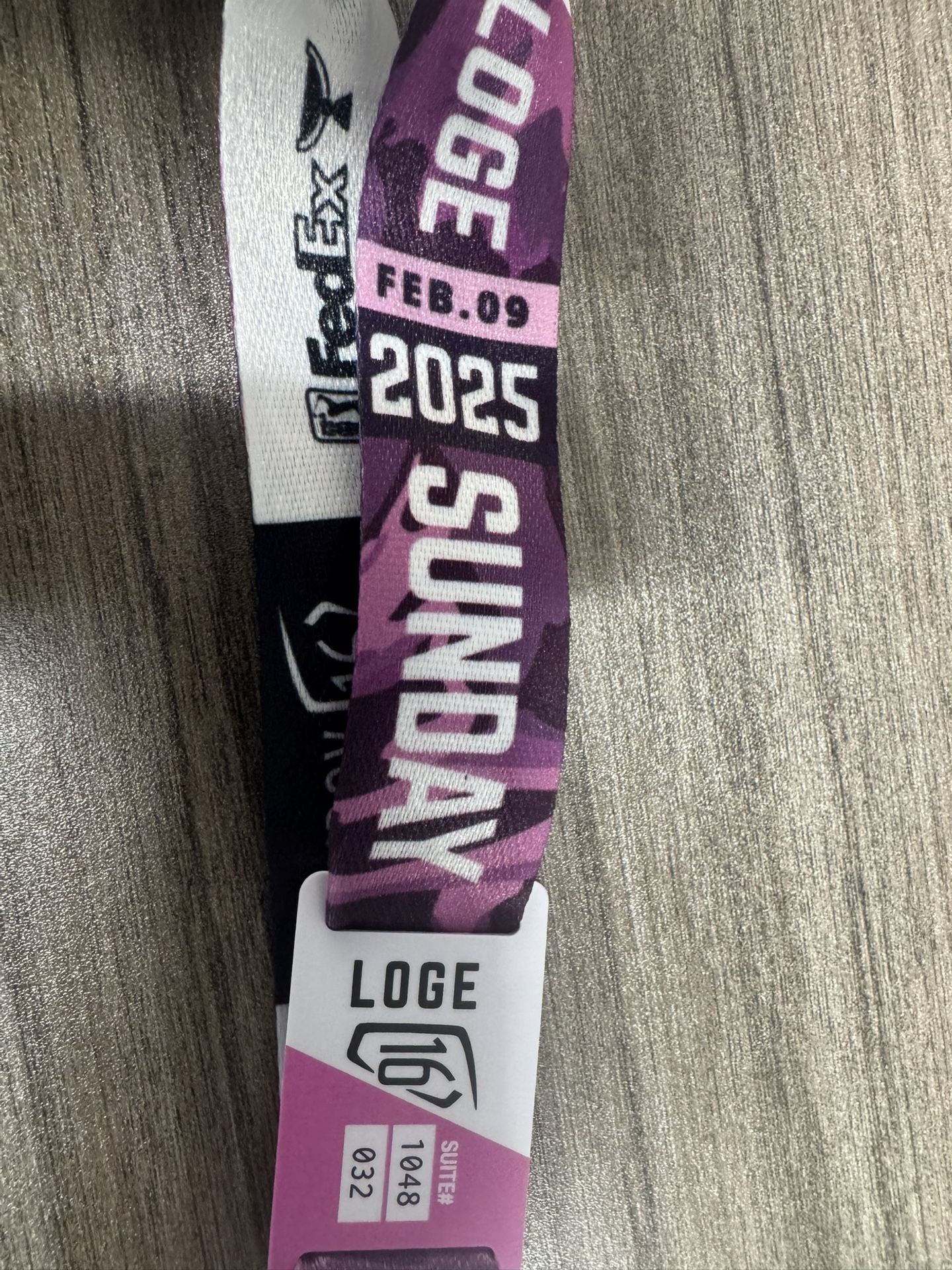 Waste Management- Loge On 16- Sunday