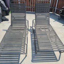Pool Lounge Chairs Heavy-duty Light Weight 
