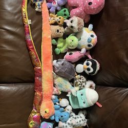Toy Plushies Bundle (Ty Beanie Boos & More) 