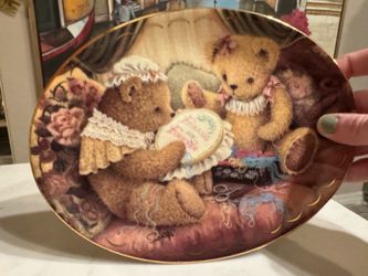 Teddy Bear Friends Are Forever (Fur-Ever) Decorative Plate