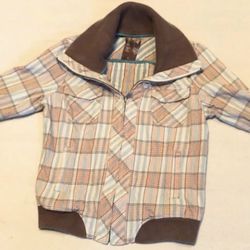 Fossil Bomber Women’s Jacket Large Juniors