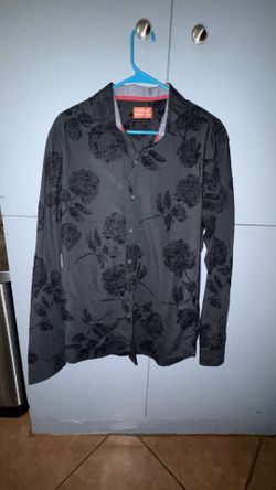 Black Roses Dress Shirt
