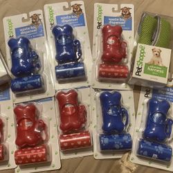 Waste Bag Dispenser And Ajustable Harness