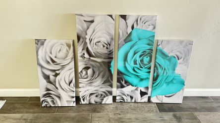 Canvas Print art. 4 Pieces.