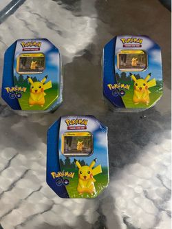 Pokemon tin packs $80 each