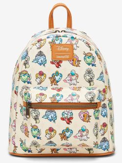 Loungefly Disney Princess Sidekicks Gem Mini Backpack