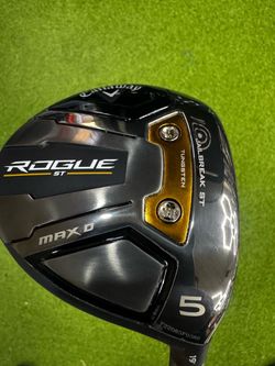 🔥 Callaway Rogue ST MAX D 5 Wood — Stiff Flex + Headcover! 🔥