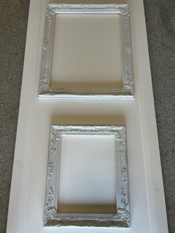 White Antique Frames 