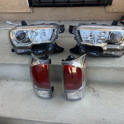 2023 Toyota Tacoma Headlights / And Taillights OEM 