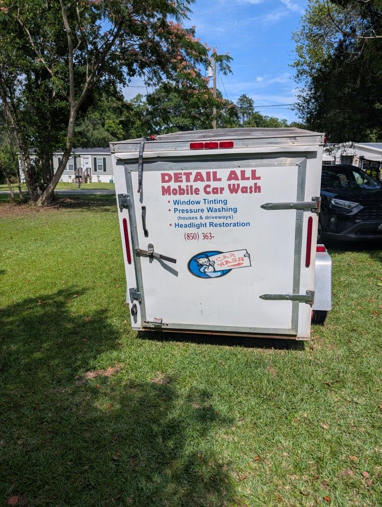 Enclosed Carwash Trailer