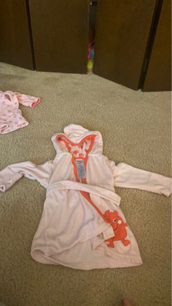 0-9 month bath robe brand new
