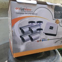 Security Camareras Laview DVR  500gb  8 Canales + 4Cam 