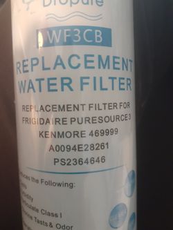 Replacement Filter/Frigidaire Kenmore/ Pending