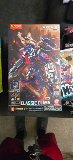 Blokees Transformers Jet Wing Optimus Prime Classic Class