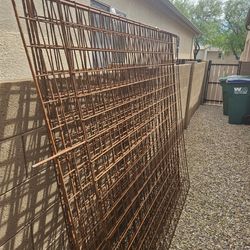 Trellis.. 6x6 Ft  CORTEN STEEL