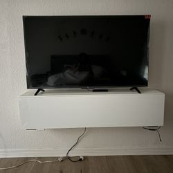 White floating Tv Stand 