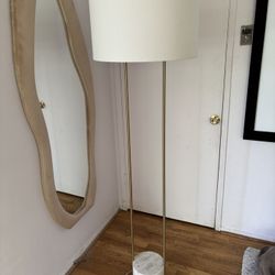 West Elm Industrial Outline Floor Lamp (67")