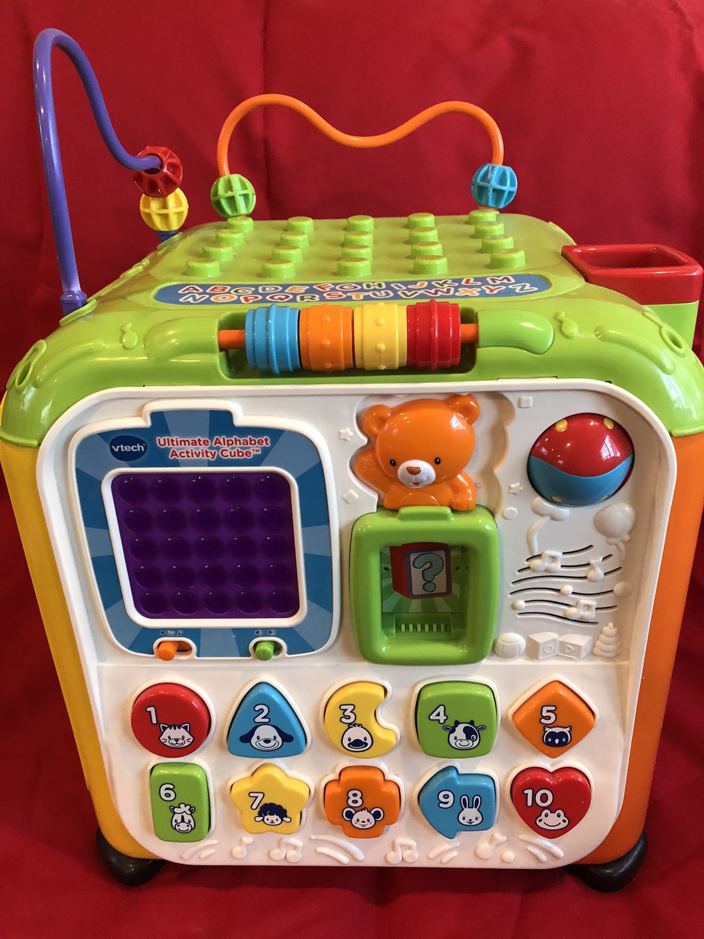 VTech Ultimate Alphabet Activity Cube.