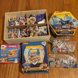 9 Paw Patrol Puzzles (24 And 48 Piece Puzzles) 🧩
