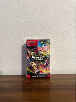 Pokemon Perfect Order Mega Evolution Booster Bundle