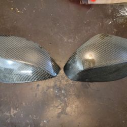 Carbon Mirror Caps