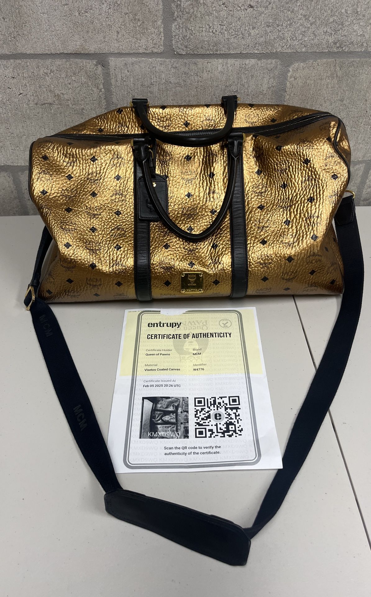 MCM DUFFLE BAG