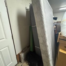 Queen Sized Bed And Box Spring 