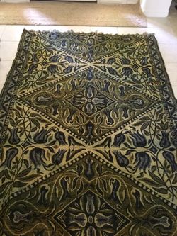 HAND DYED TURKISH AREA RUG
