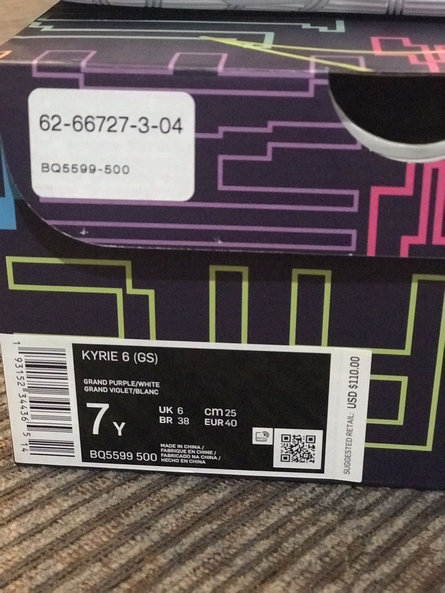 Kyrie (GS) Purple DS 7y