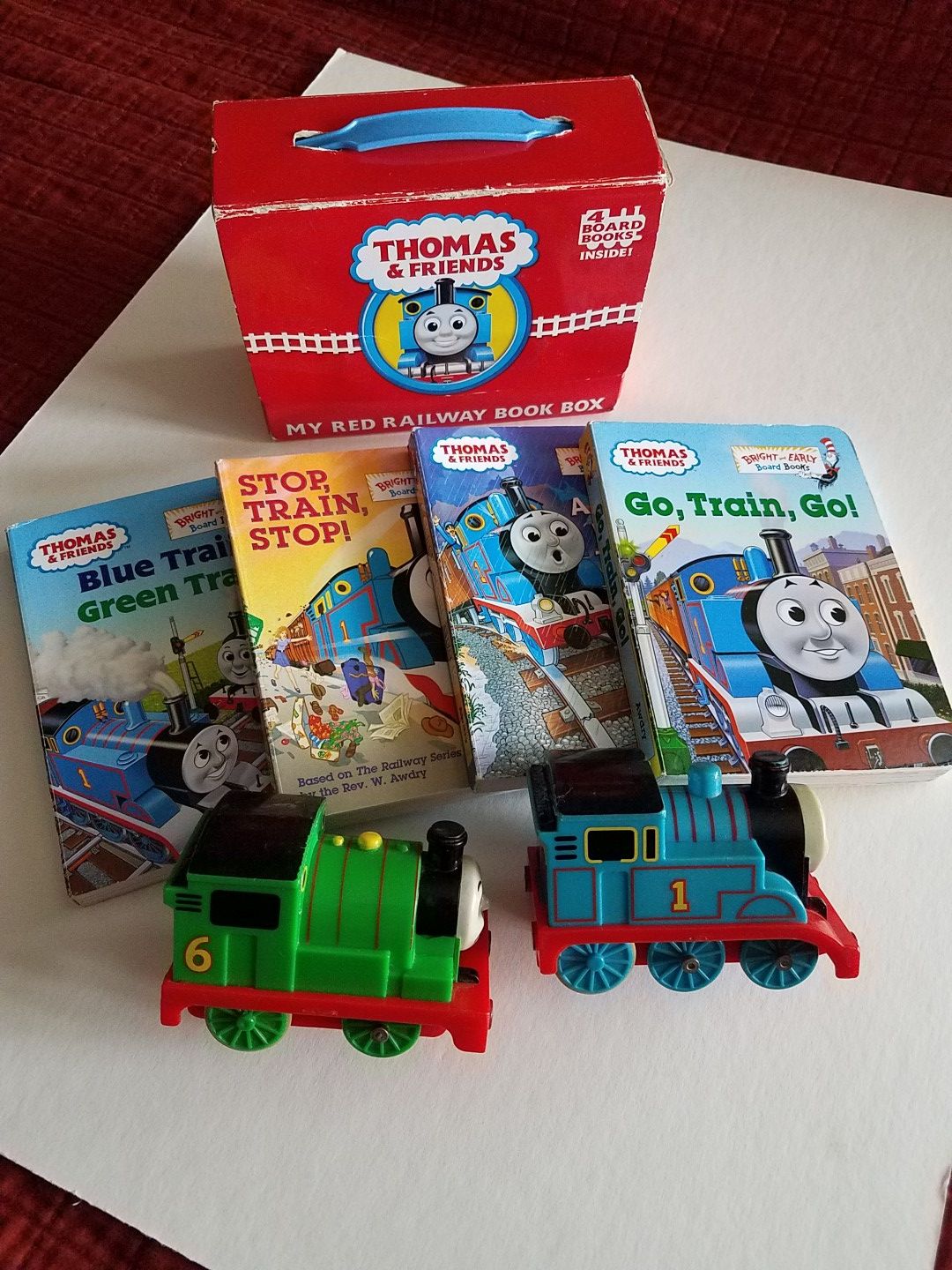 Thomas & Friends book and toy bundle